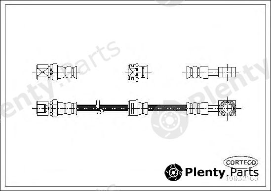  CORTECO part 19032169 Brake Hose