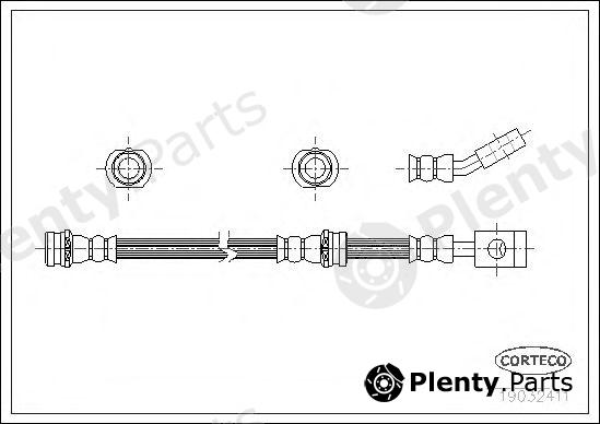  CORTECO part 19032411 Brake Hose