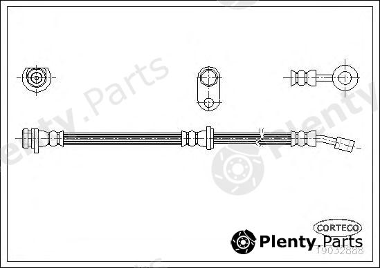 CORTECO part 19032888 Brake Hose