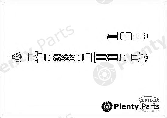  CORTECO part 19032929 Brake Hose