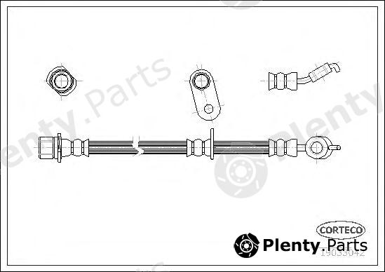  CORTECO part 19033042 Brake Hose