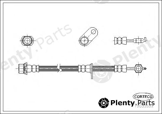  CORTECO part 19033552 Brake Hose