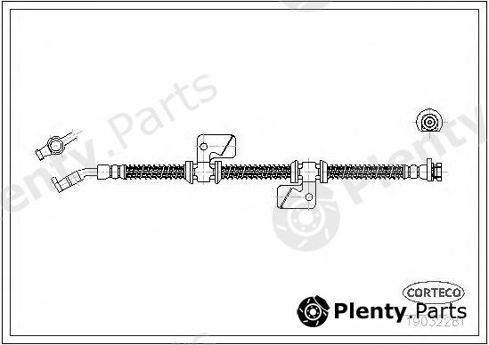  CORTECO part 19032281 Brake Hose