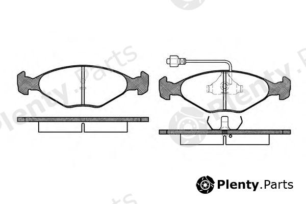  ROADHOUSE part 212402 Brake Pad Set, disc brake