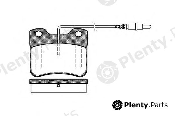  ROADHOUSE part 224724 Brake Pad Set, disc brake