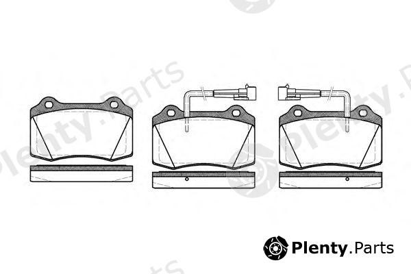  ROADHOUSE part 243422 Brake Pad Set, disc brake