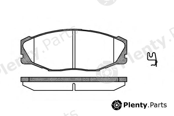  ROADHOUSE part 244304 Brake Pad Set, disc brake