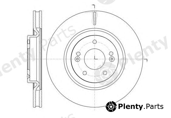  ROADHOUSE part 61436.10 (6143610) Brake Disc