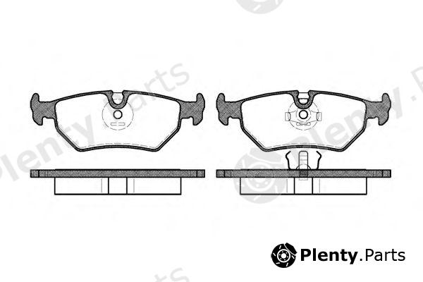  REMSA part 026510 Brake Pad Set, disc brake