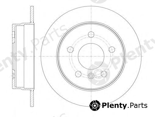  REMSA part 6106500 Brake Disc