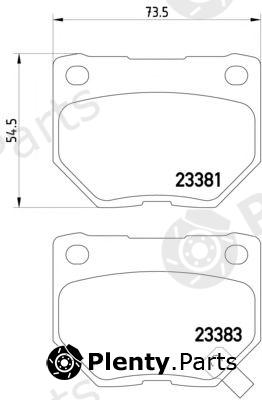  PAGID part T1476 Brake Pad Set, disc brake