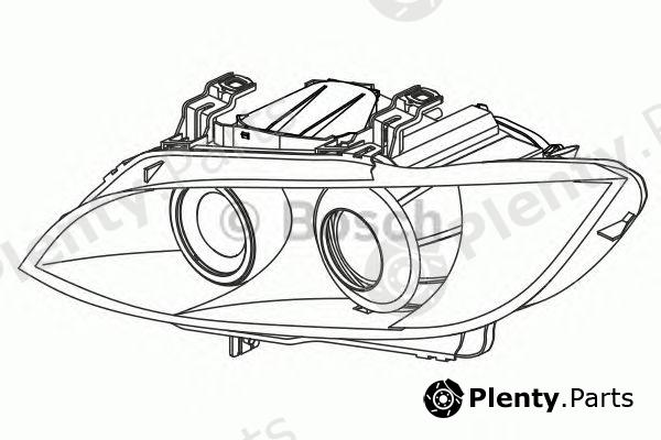  BOSCH part 1307022629 Headlight