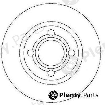  JURID part 561689JC Brake Disc