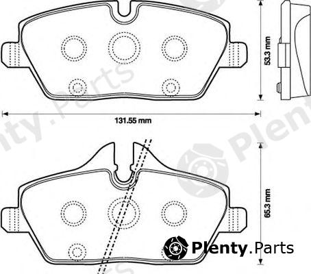  JURID part 573137J-AS (573137JAS) Brake Pad Set, disc brake