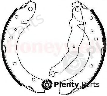  BENDIX part 362225B Brake Shoe Set