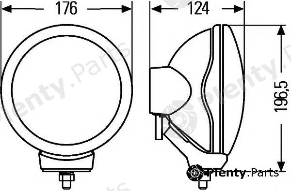  HELLA part 1F5008273-041 (1F5008273041) Spotlight