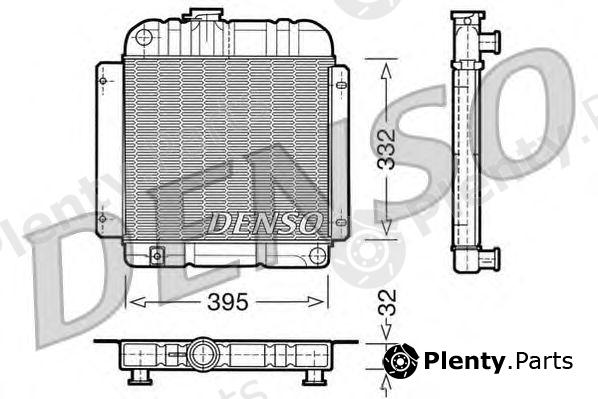  DENSO part DRM05001 Radiator, engine cooling