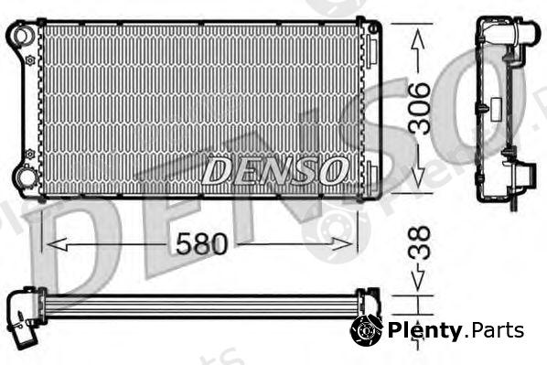  DENSO part DRM09098 Radiator, engine cooling