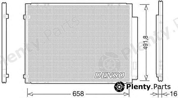  DENSO part DCN51010 Condenser, air conditioning
