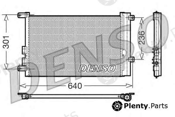  DENSO part DCN01016 Condenser, air conditioning