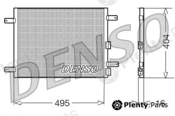  DENSO part DCN01023 Condenser, air conditioning