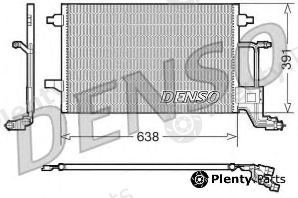  DENSO part DCN02014 Condenser, air conditioning