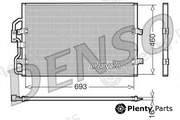  DENSO part DCN07040 Condenser, air conditioning