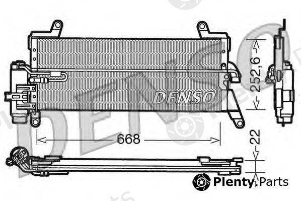  DENSO part DCN13010 Condenser, air conditioning