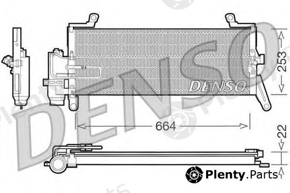  DENSO part DCN13011 Condenser, air conditioning