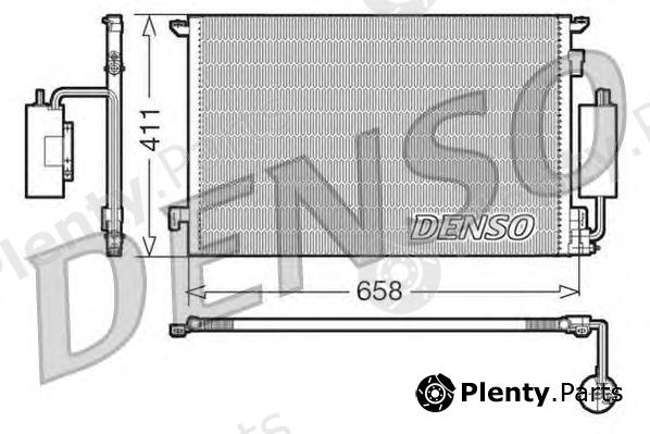  DENSO part DCN20034 Condenser, air conditioning