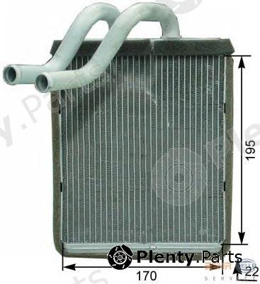  HELLA part 8FH351315-321 (8FH351315321) Heat Exchanger, interior heating