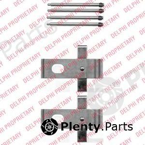 DELPHI part LX0443 Accessory Kit, disc brake pads