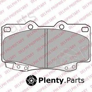  DELPHI part LP2242 Brake Pad Set, disc brake