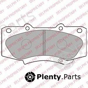  DELPHI part LP2244 Brake Pad Set, disc brake