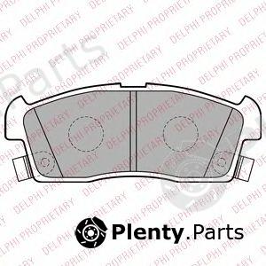  DELPHI part LP2258 Brake Pad Set, disc brake