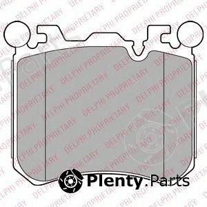  DELPHI part LP2287 Brake Pad Set, disc brake