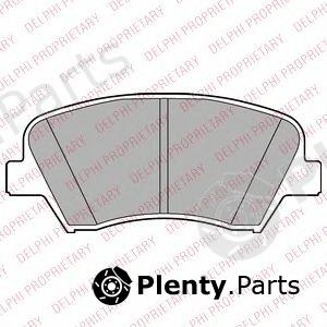  DELPHI part LP2293 Brake Pad Set, disc brake