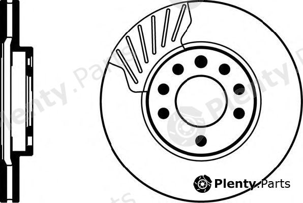 HELLA part 8DD355106-071 (8DD355106071) Brake Disc