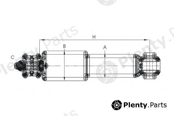  SCT Germany part Z2010 Shock Absorber