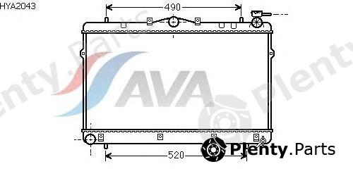  AVA QUALITY COOLING part HYA2043 Radiator, engine cooling