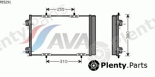  AVA QUALITY COOLING part PE5291 Condenser, air conditioning