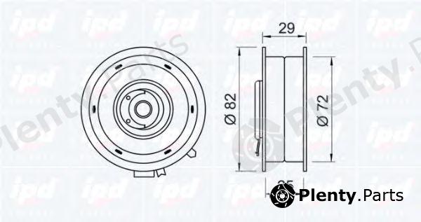  IPD part 14-0080 (140080) Tensioner Pulley, timing belt