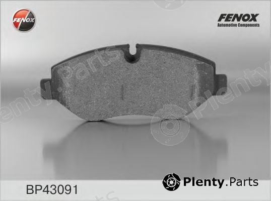  FENOX part BP43091 Brake Pad Set, disc brake