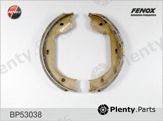  FENOX part BP53038 Brake Shoe Set