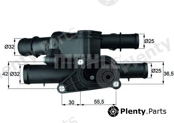  MAHLE ORIGINAL part TM1105 Thermostat, coolant