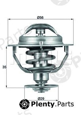  MAHLE ORIGINAL part TX7382D Thermostat, coolant