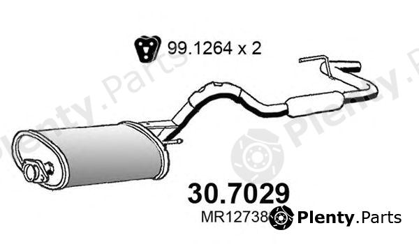  ASSO part 307029 End Silencer