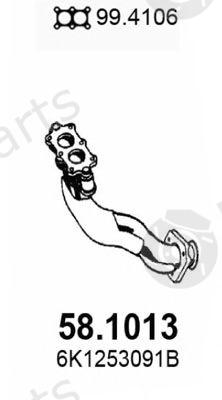  ASSO part 581013 Exhaust Pipe