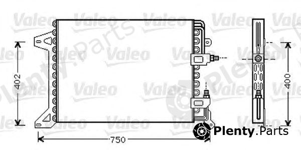  VALEO part 818038 Condenser, air conditioning