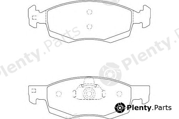  WAGNER part WBP24673A Brake Pad Set, disc brake